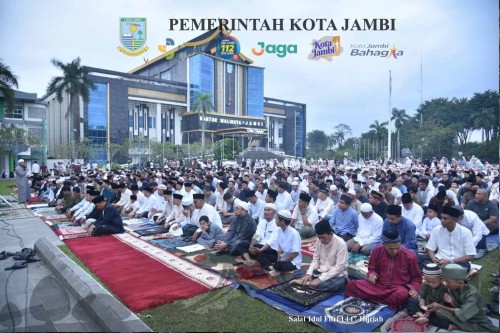 cover Wali Kota Jambi : Idul Fitri Momen Meningkatkan Nilai Keimanan dan Ketakwaan
