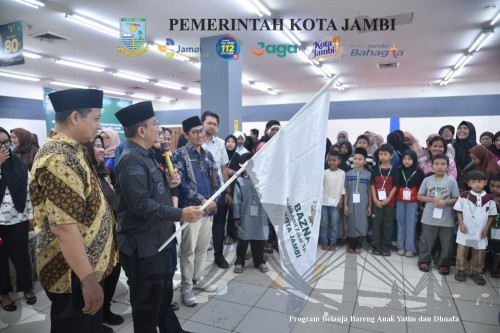 cover Wali Kota Jambi Apresiasi Program Belanja Bareng Anak Yatim dan Dhuafa Dari Baznas
