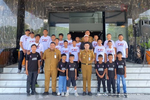 cover Wawako Diza Resmi Lepas Tim Talent Liga TopSkor Jambi Menuju Panggung Nasional