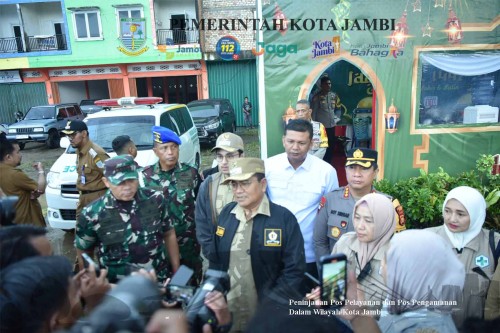 cover Volume Sampah Meningkat, Wali Kota Jambi Tegaskan Tim Pengangkut Sampah Tetap Bekerja Dihari Lebaran