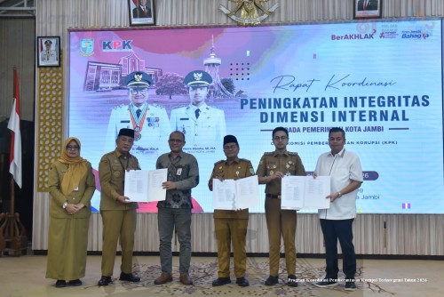 cover Pemkot Jambi dan KPK Perkuat Pencegahan Korupsi melalui Perbaikan Tata Kelola Pemerintahan