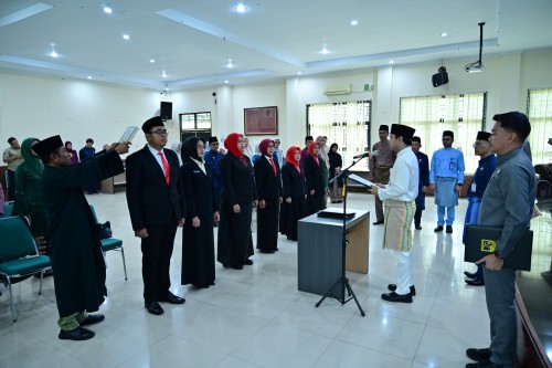 cover Lantik Pejabat Fungsional, Wawako Diza Tegaskan Agar Terus Meningkatkan Kapasitas Diri