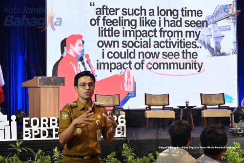 cover Jadi Pembicara di Forum Bisnis Daerah HIPMI, Wawako Diza Tekankan Pengusaha Muda yang Adaptif