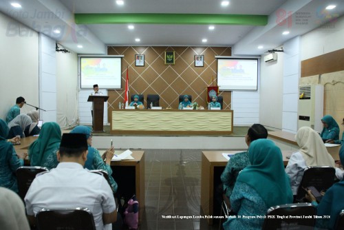cover Wali Kota Maulana Apresiasi TP PKK Kota Jambi Masuk Enam Besar Lomba 10 Program Pokok PKK Tingkat Provinsi Jambi