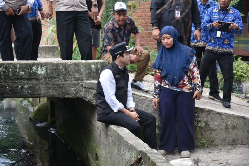 cover Banjir Dikawasan Talang Banjar, Wawako Diza Tekankan Tidk Disebabkan Adanya Pengerjaan Pedestrian