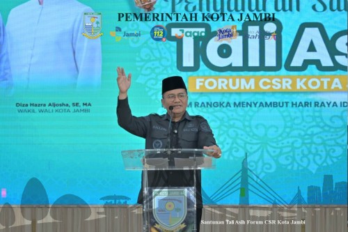 cover Forum CSR Kota Jambi Apresiasi Pemkot Jambi Dalam Penyaluran  Bantuan Terhadap Masyarakat
