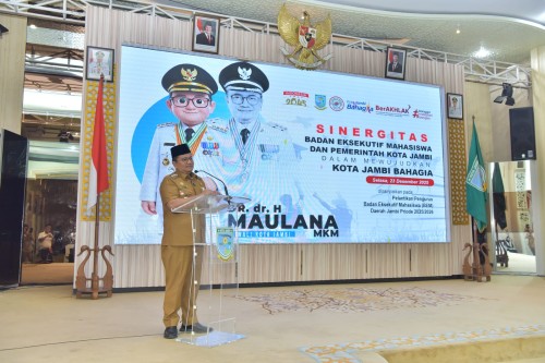 cover Wali Kota Jambi Lantik Pengurus BEM Daerah Jambi Periode 2025–2026