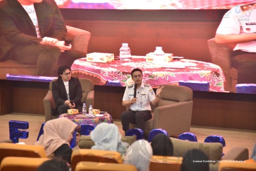 cover Wawako Diza Ajak Calon Guru Fkip Unja Bangun Kreativ Mindset dan Jadi Pendidik Yang Berdampak