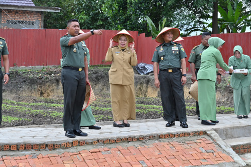 cover Apresiasi Urban Farming Kodim 0415/Jambi, Pj Wali Kota : Sejalan Dengan Asta Cita Presiden