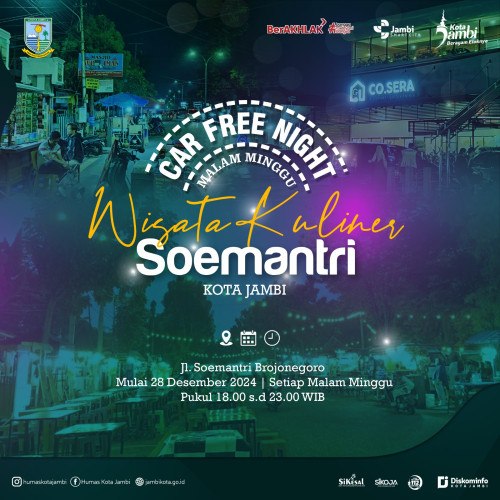cover Geliatkan Ekonomi Lokal, Pemkot Akan Launching Car Free Night Di Kawasan Jalan Soemantri