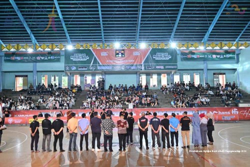 cover Buka Siginjai Basketball Championship, Wali Kota Maulana: Ajang Menumbuhkan Atlet-atlet Muda di Kota Jambi