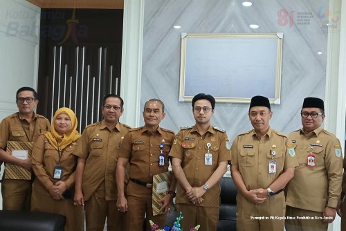 cover Wawako Diza Serahkan SK Plt Kadisdik, Tegaskan Keberlangsungan Pendidikan Kota Jambi