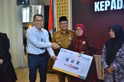 cover Kolaborasi Antara Pemerintah dan Perbankan, Pengusaha UMKM Kota Jambi di Dorong Manfaatkan Program Banharkat