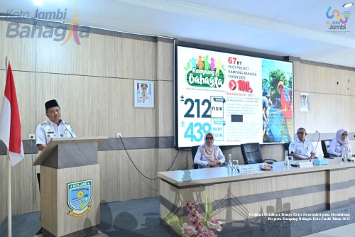 cover Perkuat Fasilitator Pendukung Program Kampung Bahagia, Wali Kota Jambi Buka Kegiatan Sertifikasi Tenaga Kerja Konstruksi