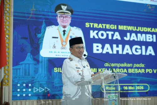 cover Inisiasi Kebijakan "Ayah Bahagia" Untuk Sukseskan Program GEMAR, Wali Kota Jambi Raih Penghargaan Dari BKKBN