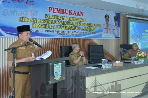 cover Tingkatkan Kualitas SDM ASN,  Pemkot Jambi Gelar Pelatihan Penyusunan Human Capital Development Plan dan Individual Development Plan