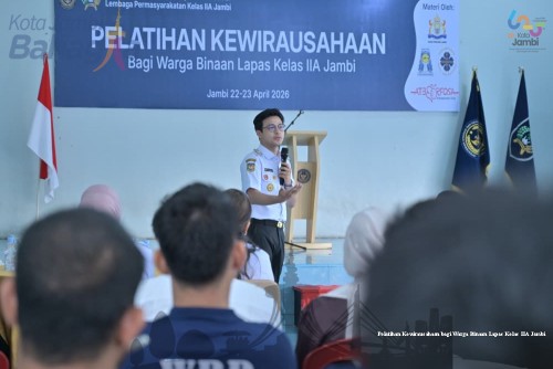 cover Wakil Wali Kota Jambi Dorong Warga Binaan Lapas Kelas IIA Bangun Jiwa Kewirausahaan