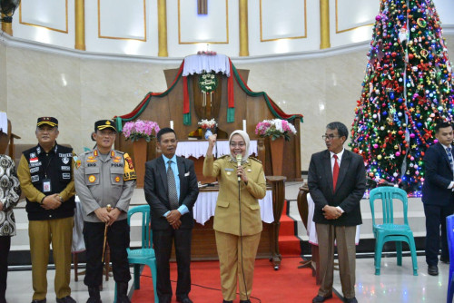 cover Pastikan Perayaan Natal Kondusif, Pj Wali Kota Jambi Bersama Forkopimda dan FKUB Tinjau Gereja dan Posko Terpadu Nataru