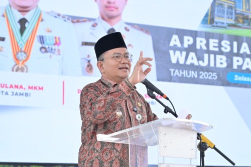 cover Pemkot Jambi Beri Penghargaan Terhadap Wajib Pajak, Kontribusi Nyata Terhadap Pembangunan