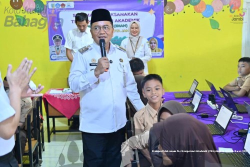 cover Tinjau TKA Tingkat Sekolah Dasar, Wali Kota Maulana Dorong Pendidikan Inklusif