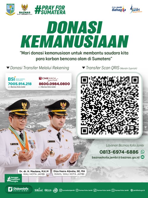 cover Wali Kota Maulana Gerakkan KORPRI di Lingkungan Pemkot Jambi Bantu Korban Bencana Alam di Wilayah Sumatera