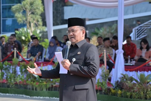 cover Transformasi Aparatur, Wali Kota Maulana Kukuhkan 1.203 PPPK : Motor Penggerak Pembangunan Kota Jambi Bahagia