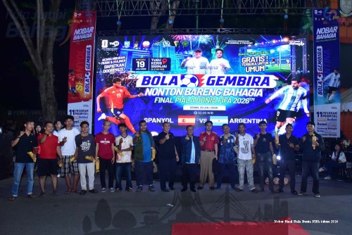 cover Ribuan Warga Nimati "Nobar Bahagia" Final Piala Dunia FIFA 2026, Sukses Dongkrak Perputaran Ekonomi UMKM