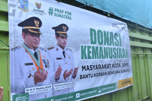 cover Maulana-Diza Bersama Forkopimda Lepas Keberangkatan Belasan Truk Membawa Bantuan Ke Wilayah Sumbar