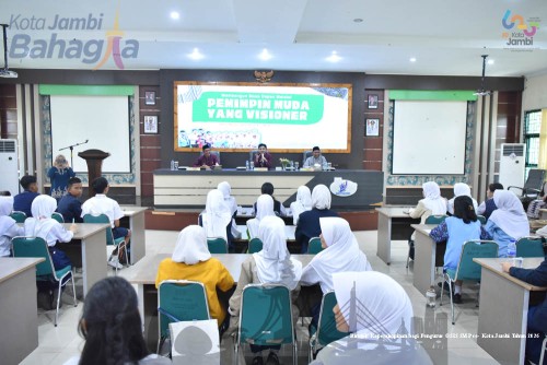 cover Wujudkan Pemimpin Muda Berkarakter, Pemkot Jambi Gelar Bimtek Kepemimpinan Bagi Ketua OSIS Jenjang SMP