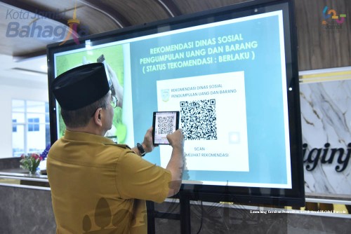 cover Berikan Kenyamanan dan Keamanan Dalam Beramal, Pemkot Jambi Hadirkan Barcode Scan Amal