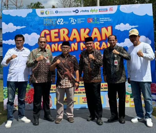 cover Gerakan Pangan Murah TVRI, Pemkot Jambi Hadirkan Stand Pangan Murah Dan Raih Penghargaan