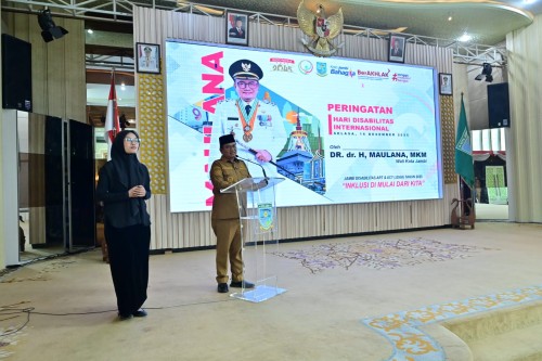 cover Peringati Hari Disabilitas Internasional, Wali Kota Maulana Tegaskan Komitmen Pemkot Beri Ruang Terhadap Anak Bekebutuhan Khusus