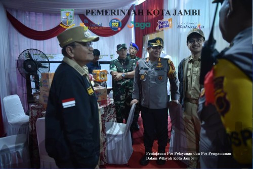 cover Pastikan Situasi Kondusif Jelang Hari Raya Idul Fitri, Maulana- Diza Pantau Pos Pengamanan dan Pelayanan