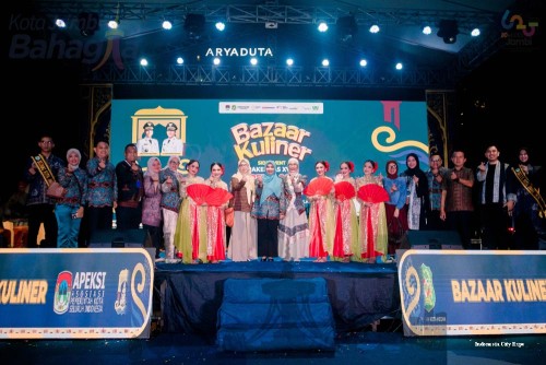 cover Sambut Baik Rangkaian Rakernas APEKSI, Ketua TP PKK Kota Jambi Nadiyah : Momentum Berdiskusi dan Bertukar Pengalaman Antar Pendamping Wali Kota