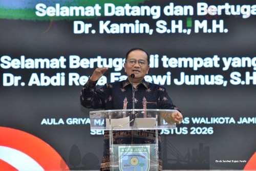 cover Kajari Berganti, Kolaborasi Pemkot Jambi dan Kejaksaan Diharapkan Makin Kuat