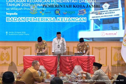 cover Pemkot Jambi Sampaikan LKPD Unaudited Tahun 2025