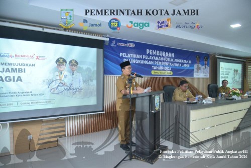 cover Tingkatkan Kualitas SDM Kepala Sekolah, Pemkot Jambi Gelar Pelatihan Pelayanan Publik Angkatan III