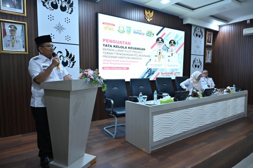 cover Sebagai Pengawasan Daerah, Pemkot Jambi Beri Penguatan Terhadap Pelaksanaan Program Kampung Bahagia