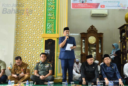 cover Kolaborasi Antara Pemerintah Kota dan DPRD Kota Jambi, Berikan Hibah Mobil Ambulance Terhadap  Rumah Ibadah
