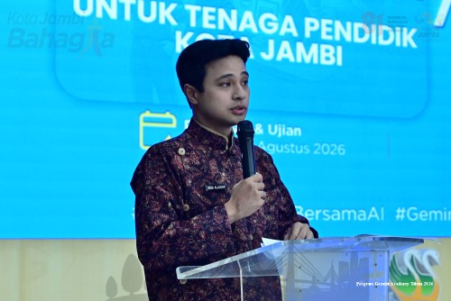 cover Transformasi Pendidikan Digital, Pemkot Jambi Bekali 250 Guru dengan Kompetensi AI