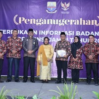 cover Dua Tahun Berturut-turut, Diskominfo Bawa Kota Jambi Raih Penghargaan Badan Publik Informatif