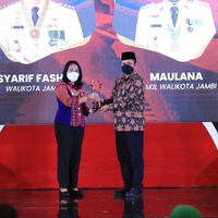 cover Bertabur Prestasi, Kota Jambi Upgrade Kota Layak Anak Jadi Kategori Nindya