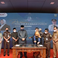 cover MAL PELAYANAN PUBLIK PERTAMA DI JAMBI, HADIRKAN ONE STOP SERVICE BERBAGAI LAYANAN PUBLIK