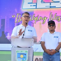 cover Kampanyekan Gaya Hidup Ramah Lingkungan, Fasha Resmikan ELSA di Tugu Keris
