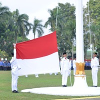 cover 3 menit, Seluruh Persimpangan dan Lokasi Publik di Kota Jambi Serentak Menyanyikan Lagu Indonesia Raya