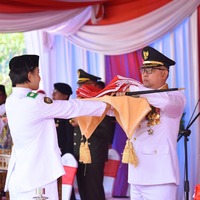 cover 3 menit, Seluruh Persimpangan dan Lokasi Publik di Kota Jambi Serentak Menyanyikan Lagu Indonesia Raya