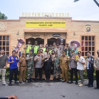 cover Pastikan Kamtibmas Kota Jambi Kondusif, Pj. Wali Kota Jambi Tinjau Pospam Nataru
