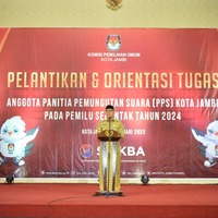 cover Buka Orientasi Tugas PPS, Walikota Fasha: Tingkatkan Partisipasi Pemilih