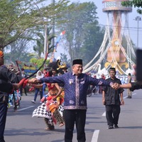 cover Meriah, 3000 Peserta Semarakkan Pawai Ta'aruf MTQ ke-53 Kota Jambi
