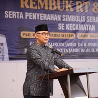 cover Rembuk RT dan LPM, Fasha Titip Keberlangsungan Pembangunan Kota Jambi